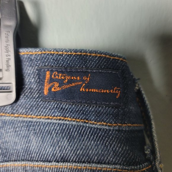 Citizens Of‎ Humanity Kelly #63 Stretch Low Waist Cropped Jeans - Picture 4 of 15